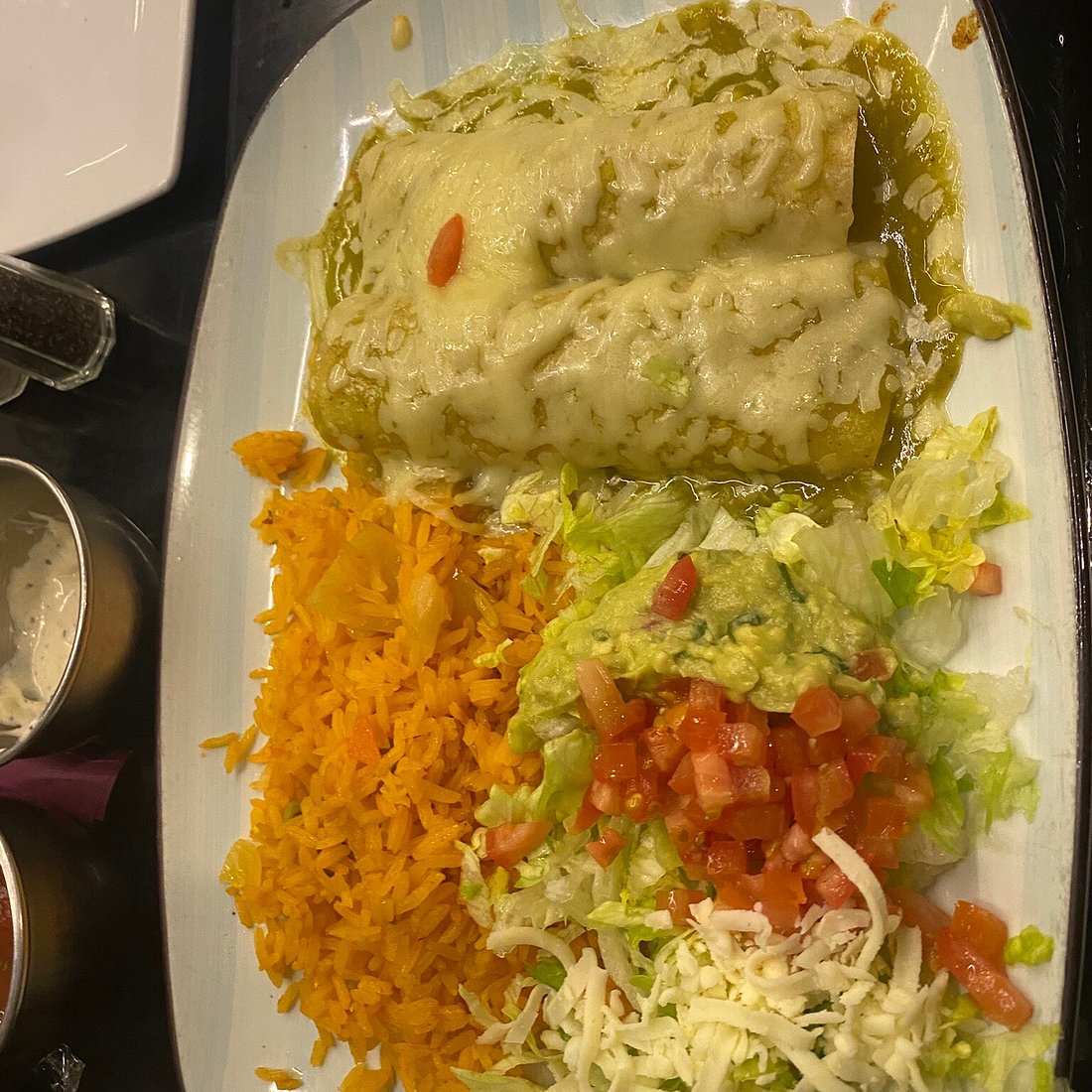 Potros Mexican Restaurant- signature dishes ChimichangaEnchiladas SupremeEnchiladas Rancheras